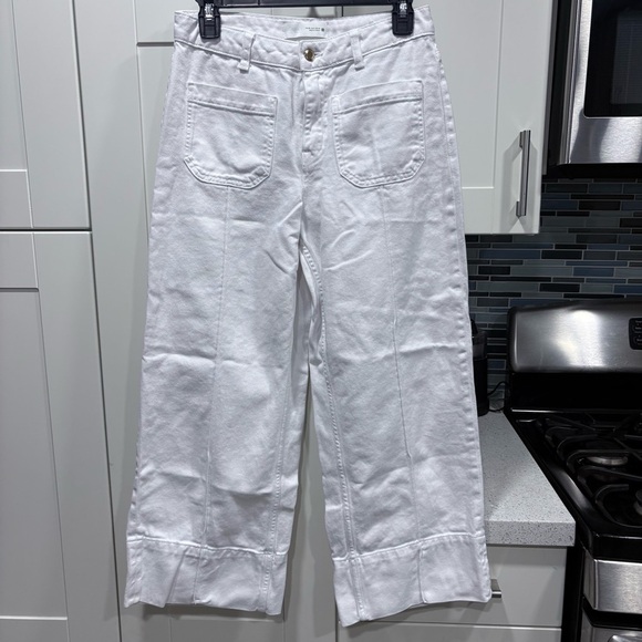 Zara wide leg front pockets jeans - Picture 3 of 9